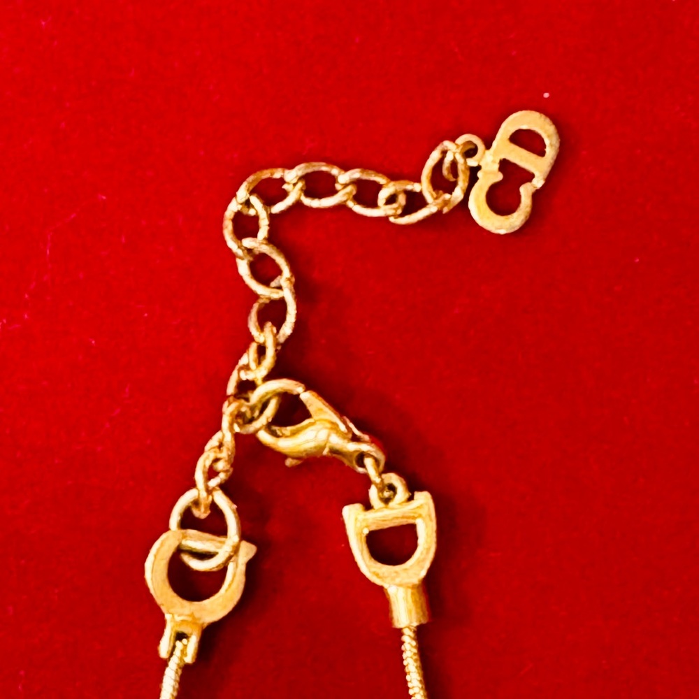 Dior Gold J'ADORE Pendant Necklace - Picture 10 of 15